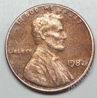 Лот: 1568785. Фото: 2. США. 1 цент 1982г. Монеты