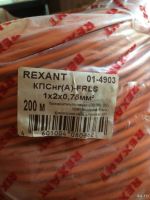 Лот: 13757346. Фото: 2. Кабель кпснг(А) -frls 1*2*0.75. Электрооборудование