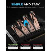 Лот: 22178150. Фото: 6. Адаптер M.2 PCIe Sabrent 4-Drive...