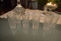 Лот: 10843930. Фото: 2. Стопки - рюмки хрустальные -9... Посуда, кухонная утварь