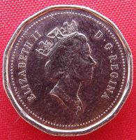 Лот: 2835098. Фото: 2. (№2633) 1 цент 1994 (Канада) ребристый... Монеты