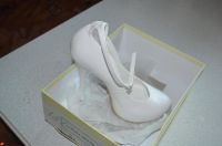 Лот: 10209263. Фото: 3. Белые туфли на каблуке. Одежда, обувь, галантерея