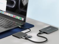 Лот: 25415598. Фото: 6. USB-хаб Satechi 4-Port USB-C 3...