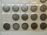 Лот: 7519311. Фото: 3. 60 Юбилейных 10 рублёвых Би-металлических... Коллекционирование, моделизм