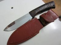 Лот: 9991263. Фото: 4. Классный нож в комплекте с кожаным... Красноярск