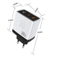 Лот: 25794390. Фото: 2. СЗУ WUW C256 1A1C LED QC 3.0PD... Аксессуары