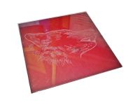 Лот: 4711785. Фото: 2. Волк. гравировка на стекле. ручная... Ручная работа