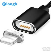 Лот: 12619992. Фото: 3. Магнитный кабель Elough USB/micro... Смартфоны, связь, навигация