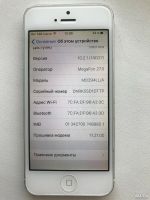 Лот: 9377893. Фото: 5. iPhone 5 16GB (белый)
