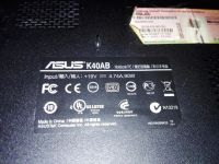 Лот: 8578794. Фото: 5. Корпус для ноутбука ASUS K40