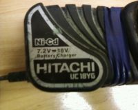 Лот: 4325119. Фото: 3. Зарядное устройство Hitachi HTC-UC18YG. Строительство и ремонт