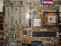 Лот: 273753. Фото: 2. мамка неисправна asus p4b266. Комплектующие