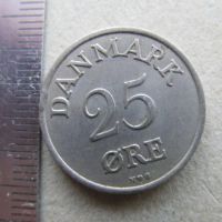 Лот: 20869332. Фото: 4. Монета 25 эре оре эри ере Дания... Красноярск