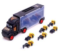 Лот: 21275716. Фото: 2. Грузовик «Перевозчик», c 6 тракторами... Игрушки