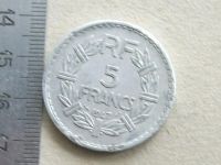 Лот: 17886738. Фото: 6. Монета 5 франк пять Франция 1947...