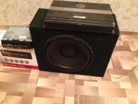 Лот: 3760315. Фото: 3. Комплект (саб, магнитола, усилитель... Авто, мото, водный транспорт