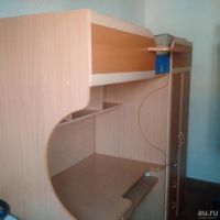 Лот: 8320756. Фото: 2. Кровать-чердак Кровать/Стол/Шкаф. Мебель для спальни