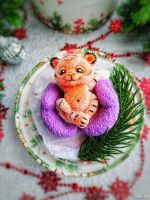 Лот: 18312776. Фото: 6. Мыло в виде тигра