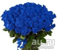 Лот: 9441912. Фото: 3. Синяя и черная роза / под заказ. Сувениры, подарки