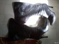 Лот: 9439929. Фото: 2. Сапоги женские кожаные под ремонт... Женская обувь