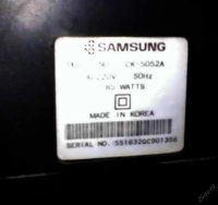 Лот: 5184693. Фото: 4. "Samsung CK5052A" рабочий, но... Красноярск