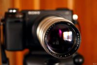 Лот: 16089093. Фото: 6. юпитер 11 F135mm 1:4 под sony...