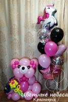 Лот: 4622547. Фото: 3. Мишка из воздушных шаров. Красноярск