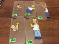 Лот: 5722332. Фото: 3. Прозрачный чехол накладка Simpsons... Смартфоны, связь, навигация