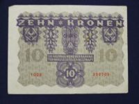 Лот: 4988691. Фото: 2. 10 крон 1922 год. Австрия . Банкноты