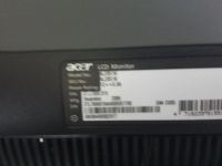 Лот: 5621582. Фото: 2. Монитор 20" Acer AL2051W (LCD... Мониторы, проекторы