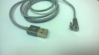 Лот: 13878835. Фото: 2. Магнитный Кабель для зарядки USB... Аксессуары