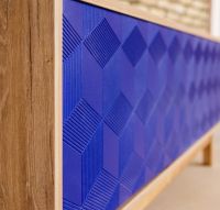 Лот: 17395763. Фото: 5. Дизайнерская тумба под ТВ "Geometria...