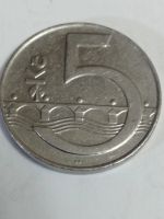 Лот: 10621751. Фото: 4. 5 крон 1993 года. Чехия. Герб... Красноярск