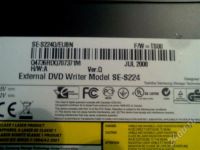 Лот: 303365. Фото: 3. Внешний DVD-RW Samsung SE-S224. Компьютеры, оргтехника, канцтовары