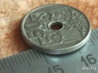 Лот: 9523493. Фото: 3. Монета 50 сентим Испания 1949... Коллекционирование, моделизм