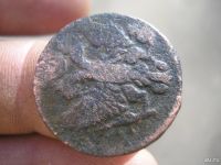 Лот: 9289831. Фото: 5. Очень хорошая денга 1754 года-последний...