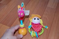 Лот: 5464389. Фото: 2. 2 погремушки YooKidoo-повторно. Игрушки