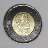 Лот: 25517752. Фото: 2. Монета 2 доллара Канада дань уважения... Монеты