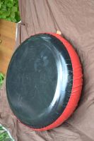 Лот: 4861942. Фото: 2. Тюбинг, санки - плюшки. Цвет черно-красный. Детский транспорт