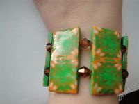 Лот: 574396. Фото: 2. Изделия из полимерной глины,раслет... Ювелирные изделия, бижутерия, часы