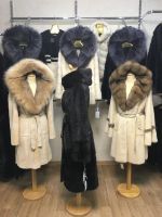 Лот: 9973095. Фото: 3. Новая норковая шуба. Цвет горький... Одежда, обувь, галантерея