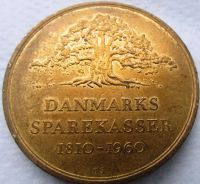 Лот: 17270578. Фото: 2. Дания. Медаль 1960 года. 150 лет... Значки, медали, жетоны