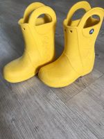 Лот: 17753113. Фото: 3. Б/у резиновые Сапоги crocs 28... Дети растут