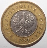 Лот: 1819254. Фото: 2. 2 злотых 1995 год. Польша. Монеты