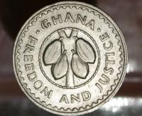 Лот: 8687597. Фото: 2. Экзотика с рубля (4006) Гана. Монеты