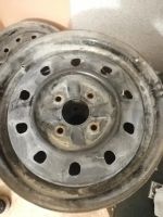 Лот: 16517683. Фото: 2. Штампованные диски Nissan 6 штук... Шины, Диски
