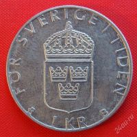 Лот: 1589034. Фото: 2. (№734-4/LF) 1 крона 1998 (Швеция... Монеты