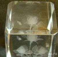 Лот: 11192518. Фото: 3. Сувенир цветок в стекле "I LOVE... Коллекционирование, моделизм