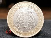 Лот: 11756429. Фото: 2. монета 1 Турецкая лира. 2011г. Монеты