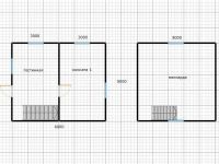 Лот: 11888466. Фото: 4. Каркасный дачный дом 5х6. Красноярск